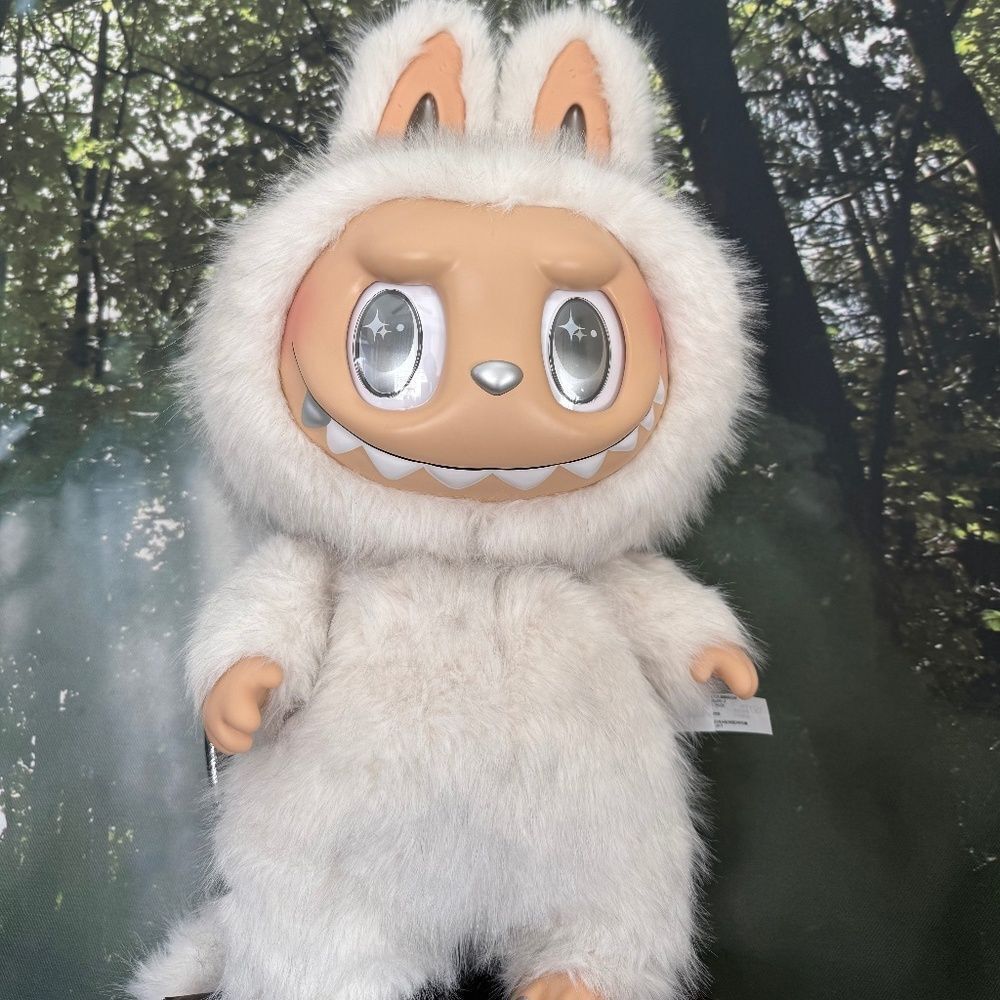 Pop Mart the Monsters Zimomo White Angel Labubu